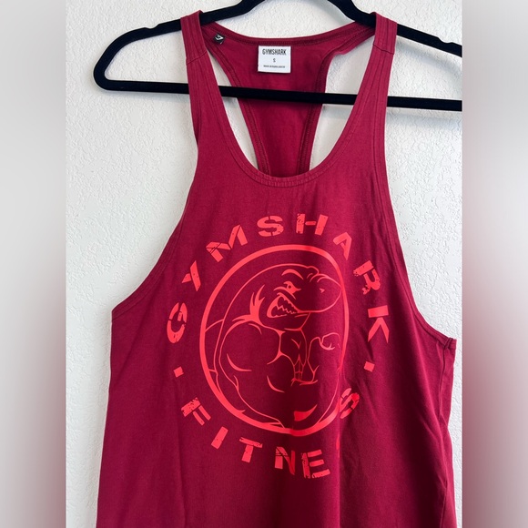 Gymshark Scoop Neck Cut Off Style Tank Top Size Small - Picture 5 of 6